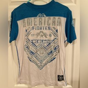American Fighter Graphic T-Shirt - Small